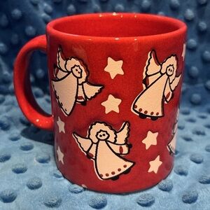Vintage Waechtersbach Christmas Angel Mug